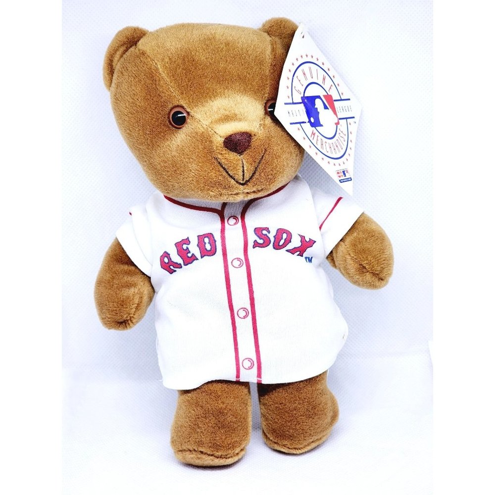 Vintage MLBP 1999 Red Sox Genuine Merchandise Baseball Mascot Teddy Bear Fanimal